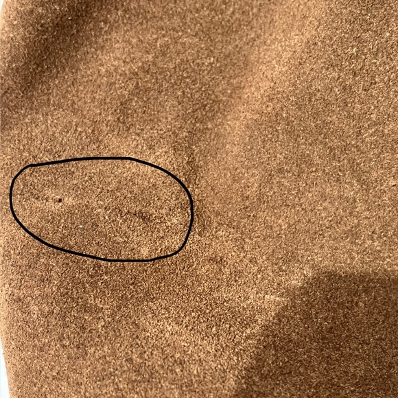 Dooney & Bourke Chocolate Suede Drawstring Bucket Bag - Picture 10 of 16